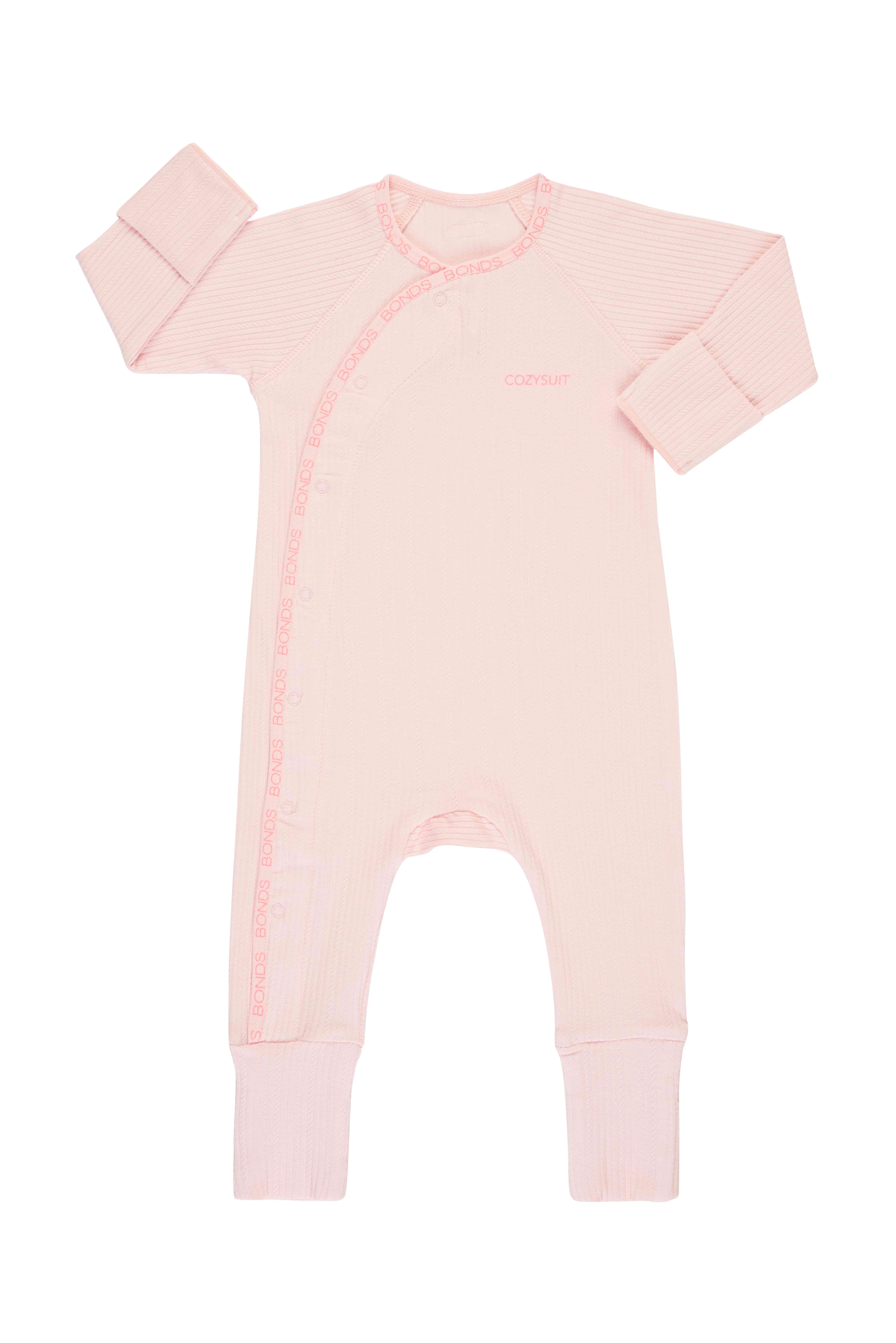 Bonds Pointelle Long Sleeve Bodysuit And Legging Set, Baby Baby Bodysuit