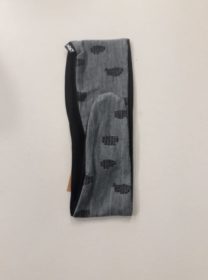 Merino Headband Stipple Grey Marle - LFOH