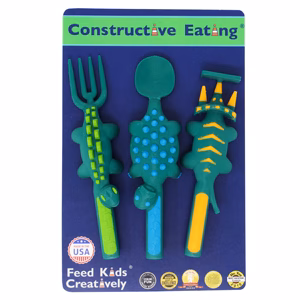 Dinosaur Eating Cutlery Set
