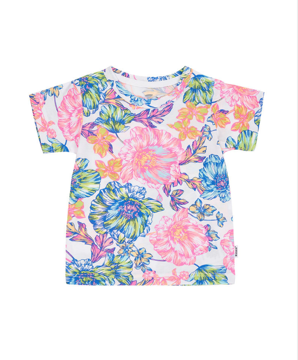 Purchase the Bonds flower tee ( Sizes 000 and 0 Only) Online – Tiny Turtles