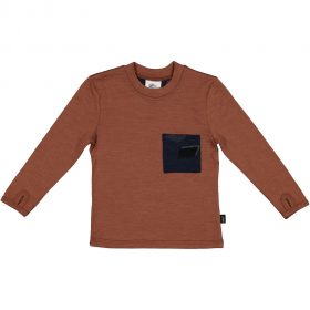 Russet Merino Lincoln Pocket Tee