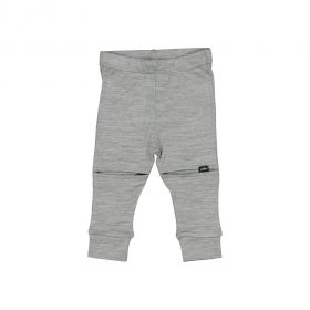 Merino Slasher Leggings - Grey Marle