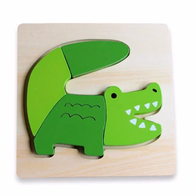 Crocodile Wooden Puzzle