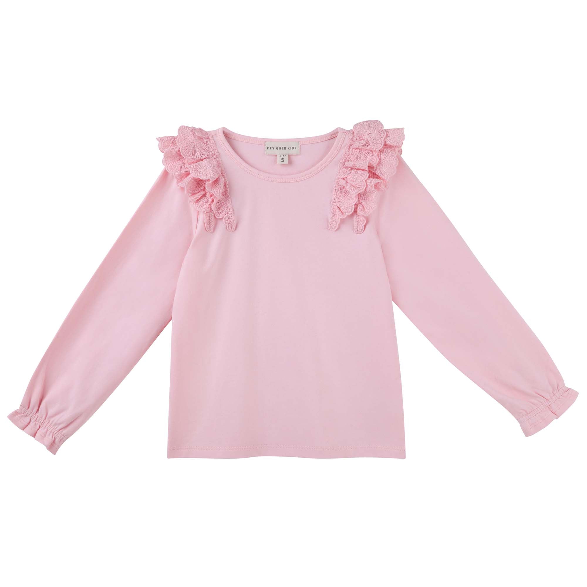 Purchase the Rosalie L/S Lace Top Online – Tiny Turtles