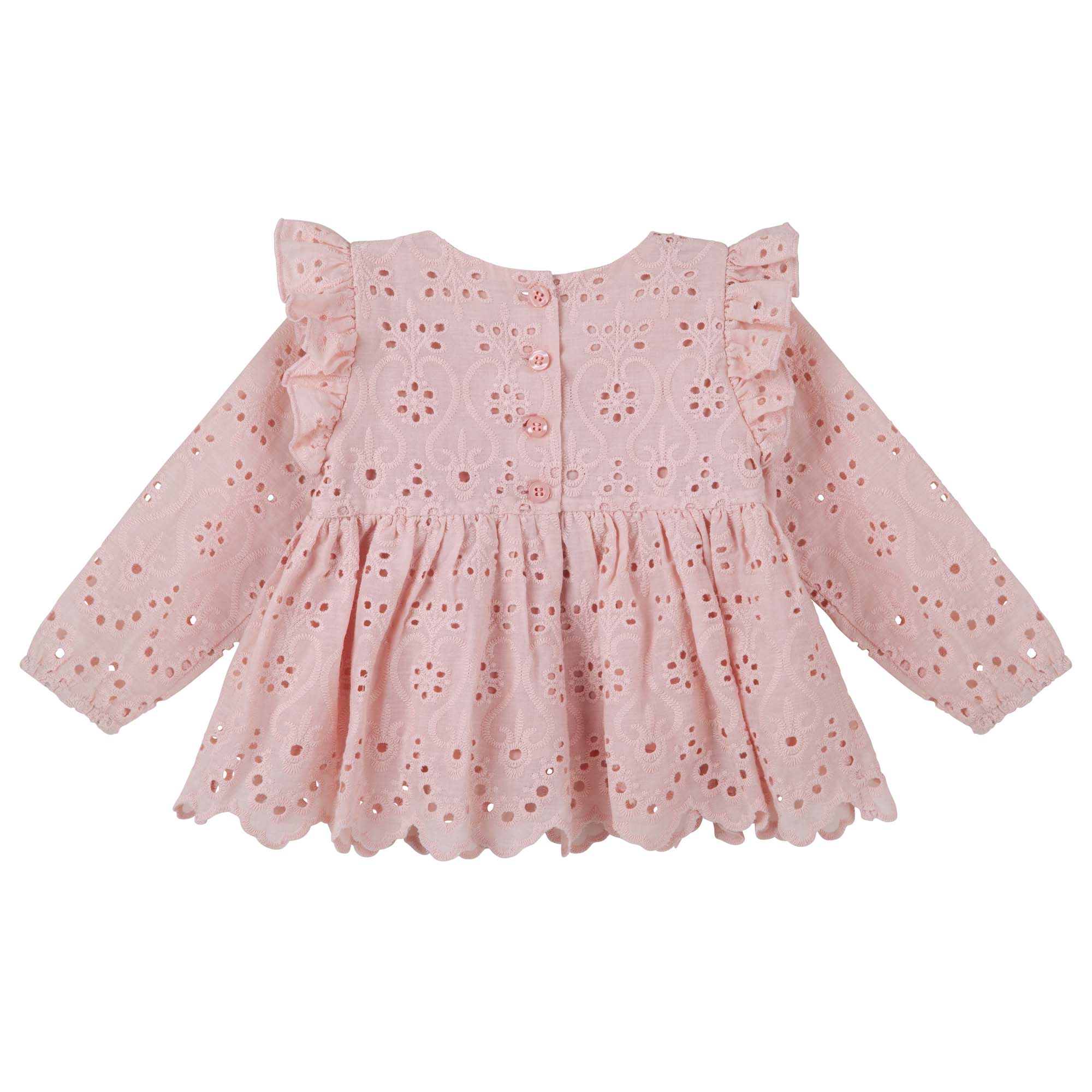 Purchase the Tea Rose - Suzanne L/S Dress & Bloomer Set Online – Tiny ...
