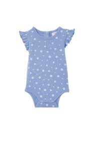 Cornflower Frill Bodysuit