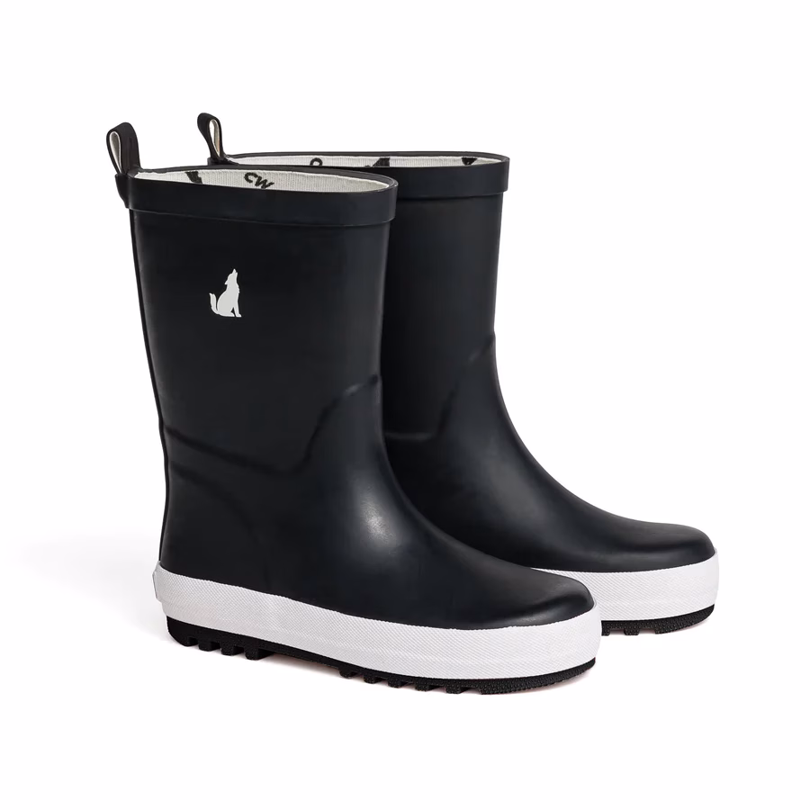 Black Rain Boots