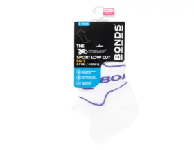 Sport Low Cut Socks - 2 Pack - Purple/Pink