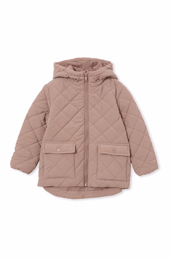 Quilted Zip Puffer Jacket