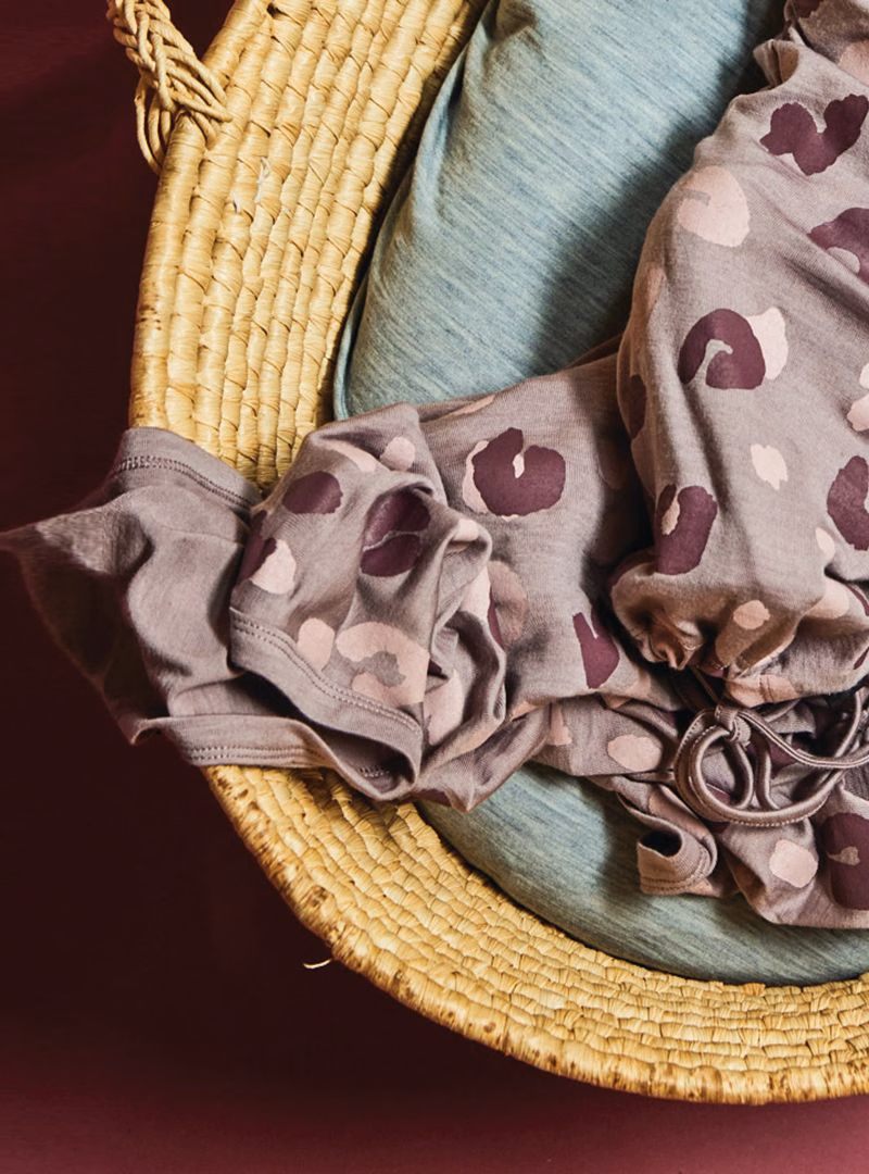 Lavender Roar - Merino Newcomer Sleep Gown - Image 3