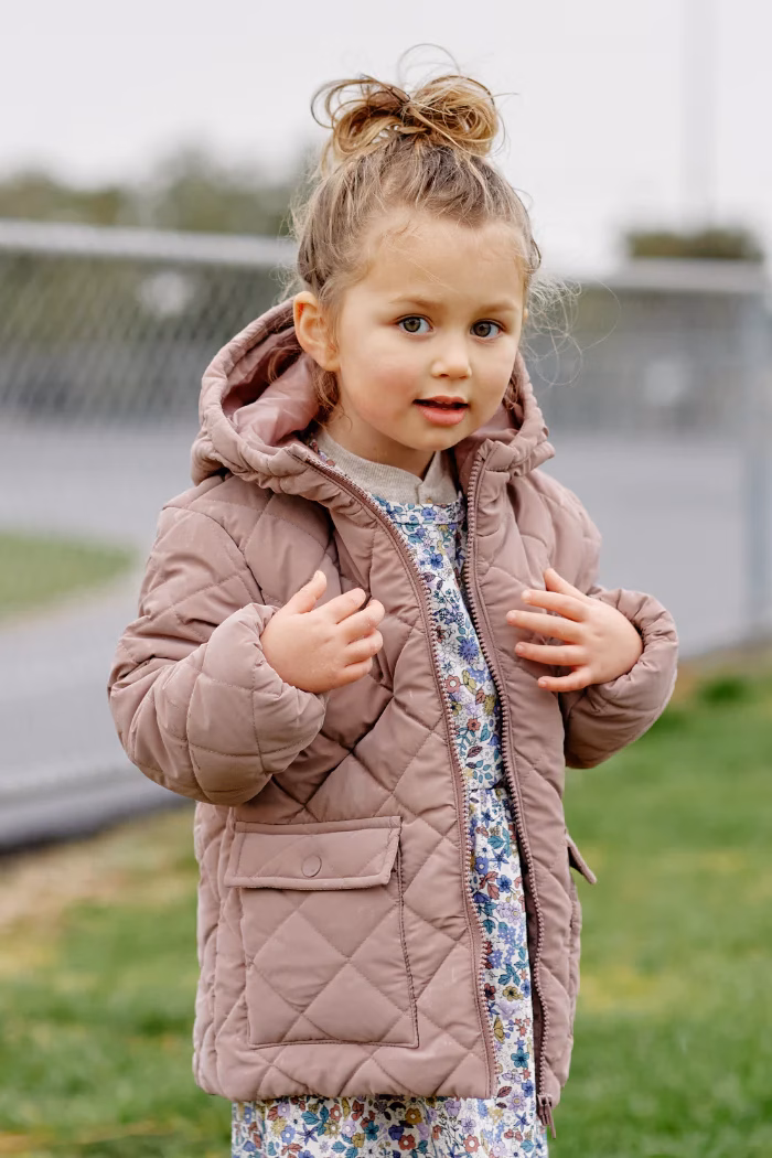 Quilted Zip Puffer Jacket - Image 3