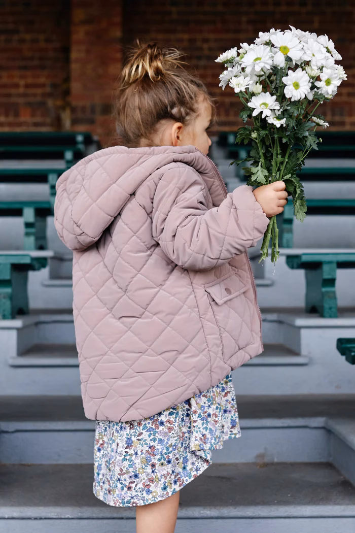 Quilted Zip Puffer Jacket - Image 2