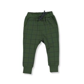 Forest Check Merino Atlas Trackies