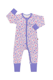 Crazy Daisy Purple Bonds Wondersuit