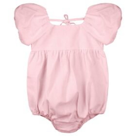 Grace Tie Back Linen Romper