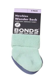 Wondersock - 2 pack -Mint/Blue