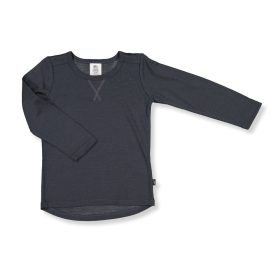 Black Merino Wyatt Longsleeve Tee