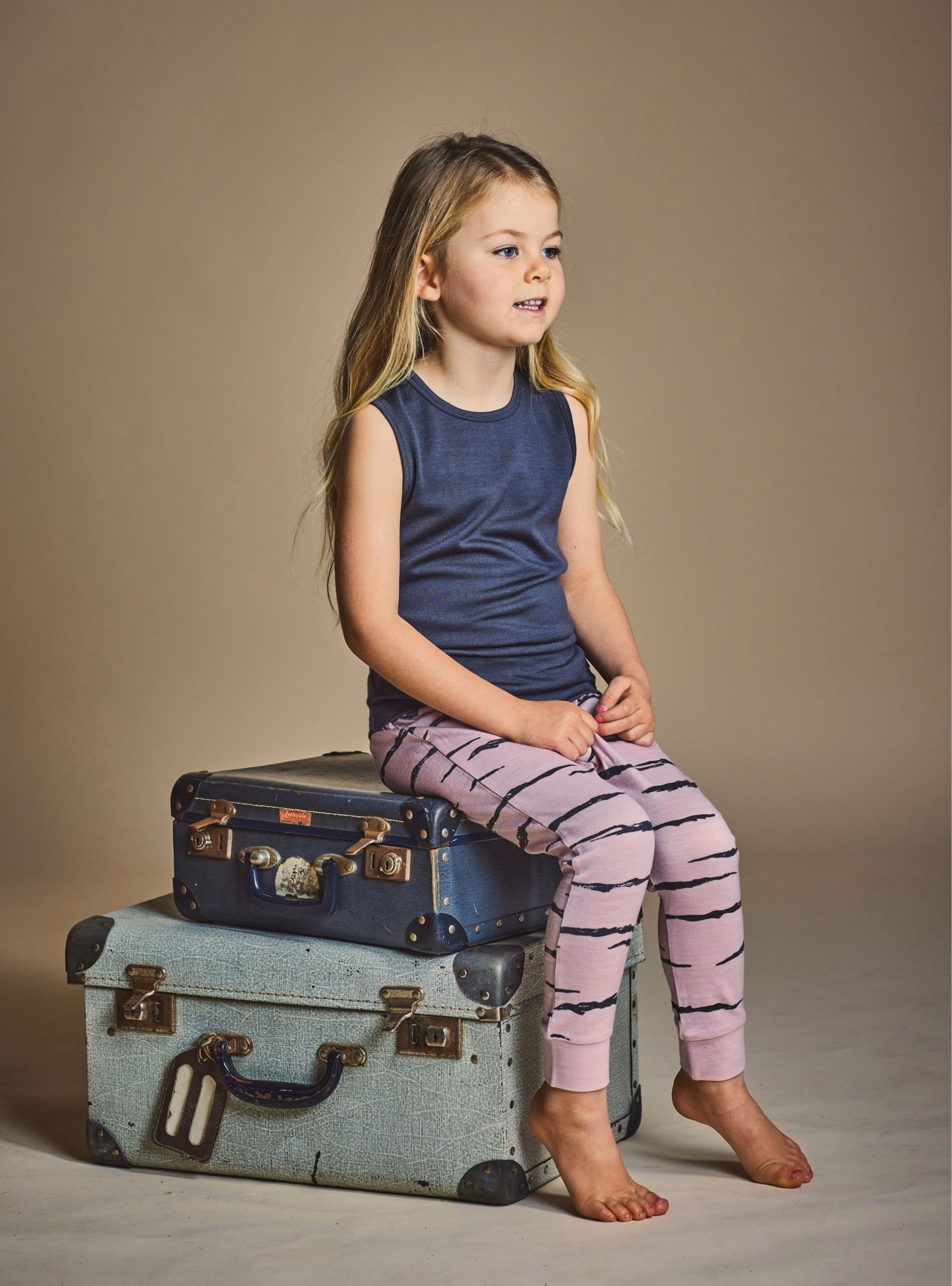 Lilac Tiger Merino Slasher Leggings - Image 4