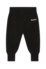 Nu Black Teddy Fleece Track pants