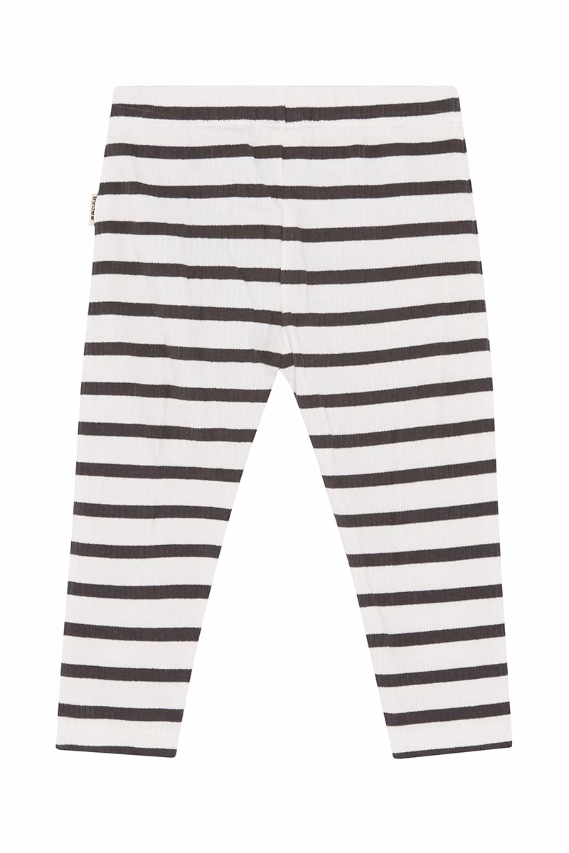 La Femme Nikita/Marscarpone Stripe Rib Leggings