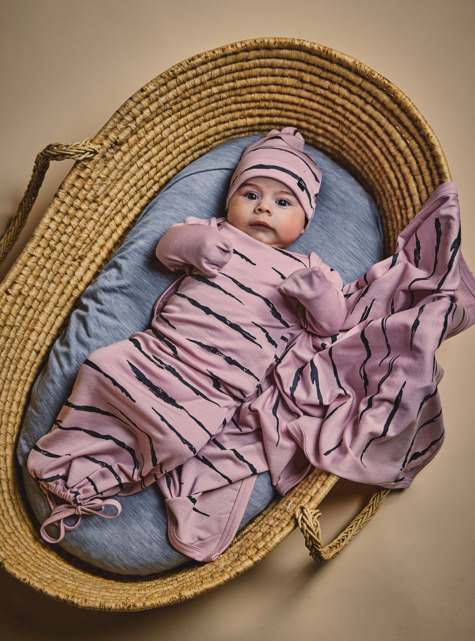Lilac Tiger - Merino Newcomer Sleep Gown