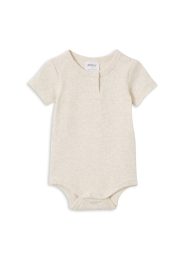 Ecru Ribbed Bodysuit