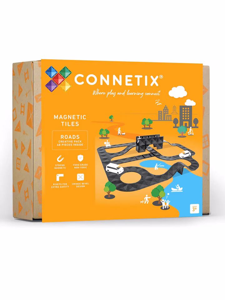 Connetix - Creative Roads Pack 48pc