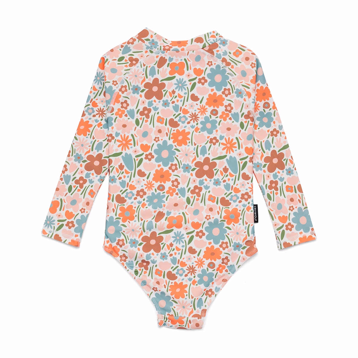 Flower Market Long Sleeve Swimsuit - Image 3