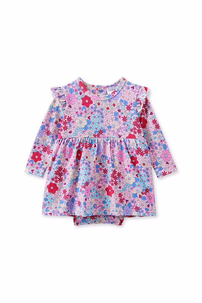 Lilac Bloom Baby Dress