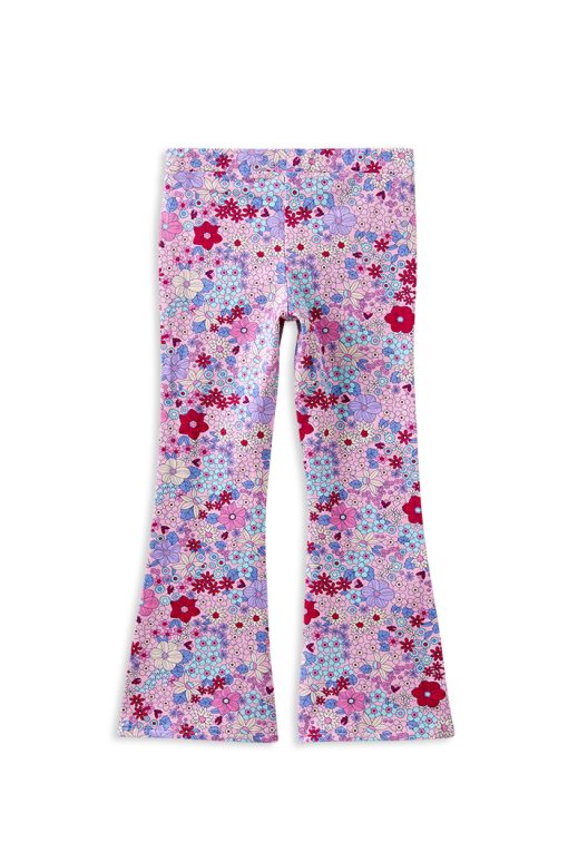 Lilac Blooms Flared Legging - Image 2