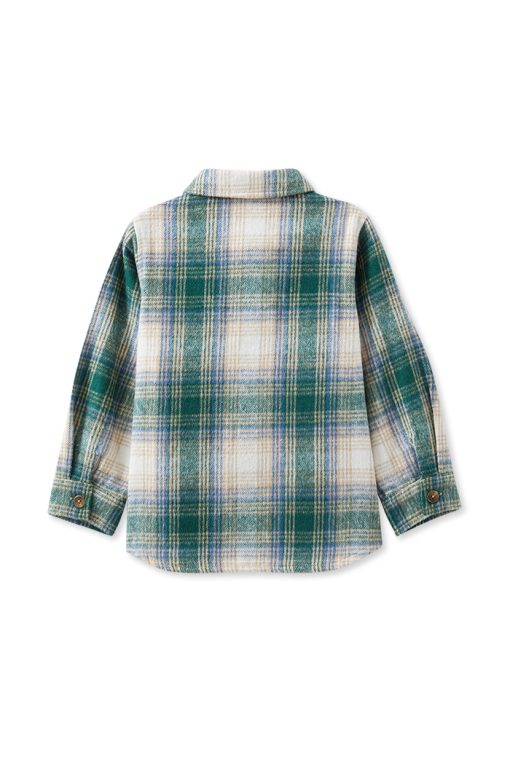 Green Check Overshirt - Image 2