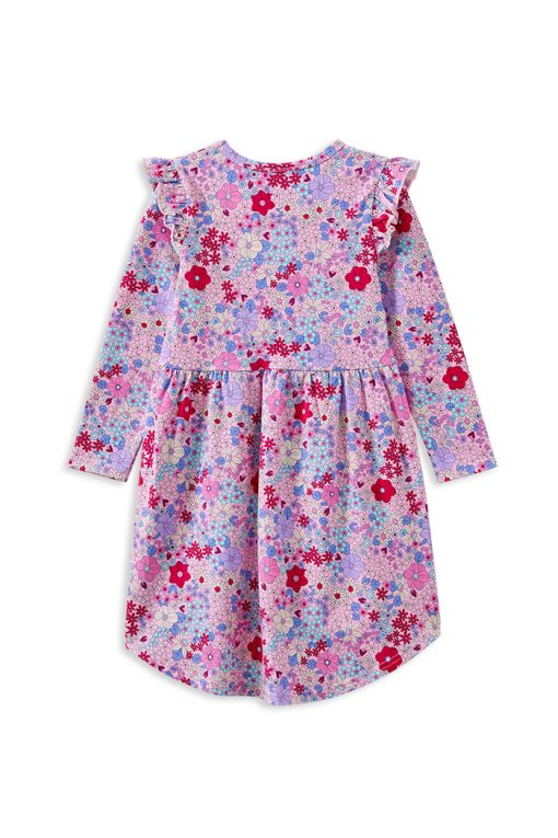 Lilac Bloom Hi Lo Dress - Image 3