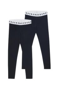 Black Hipster Legging 2 Pack