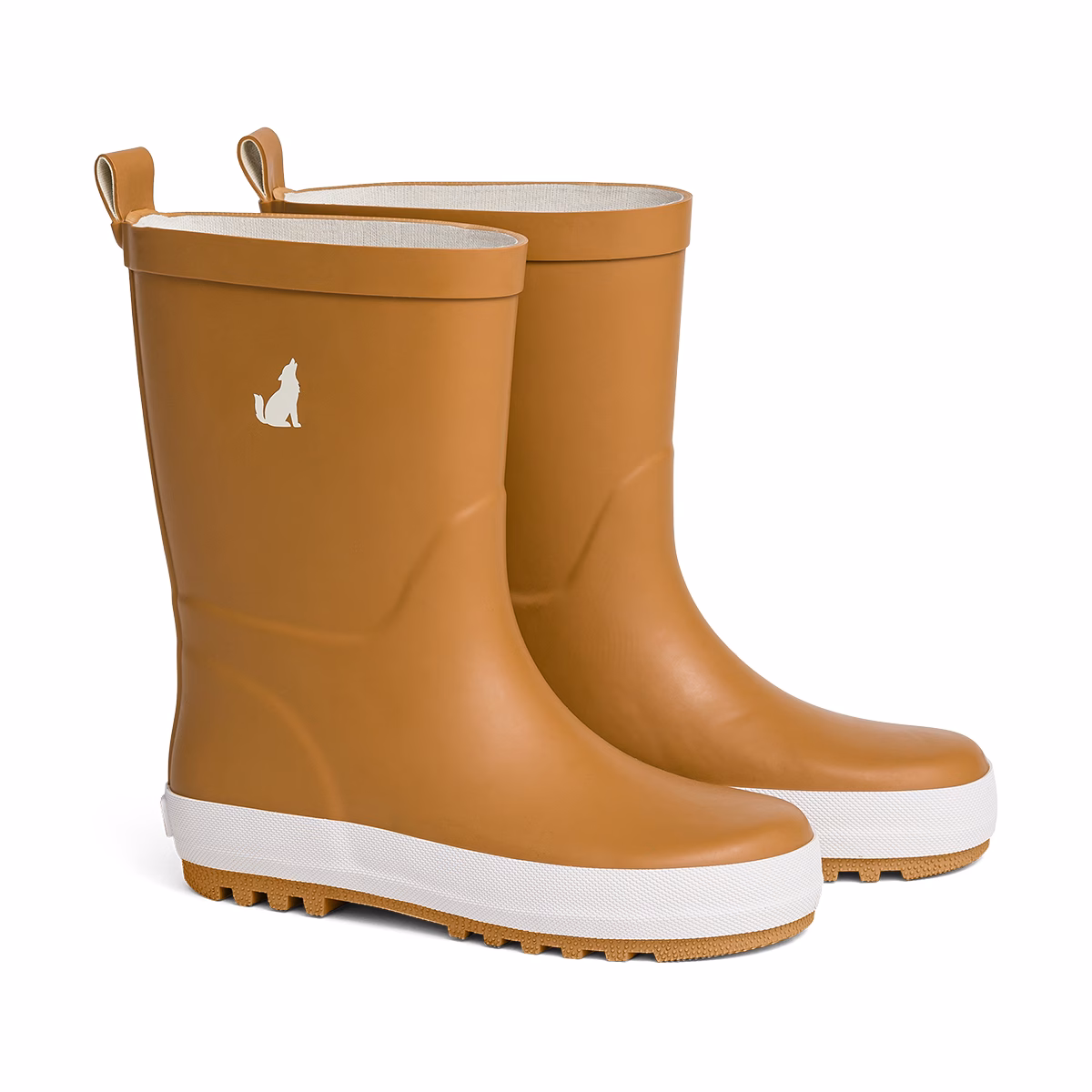 Tan Rain Boots