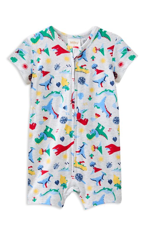 Dino Zip Romper