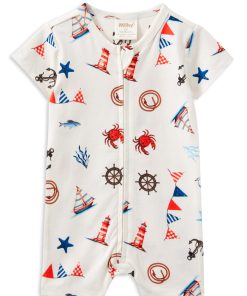 Seaside Zip Romper