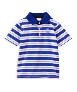 Blue Stripe Rugby Polo