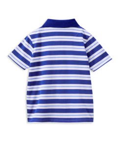 Alternative view of Blue Stripe Rugby Polo