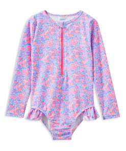Pretty Posy Long Sleeve Swimsuit