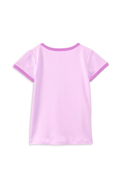 Pink Rib Tee - Image 2