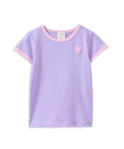 Lavender Rib Tee