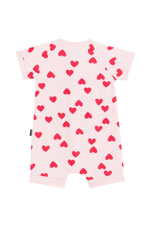 Mon Cheri Pink Zip Romper - Image 2