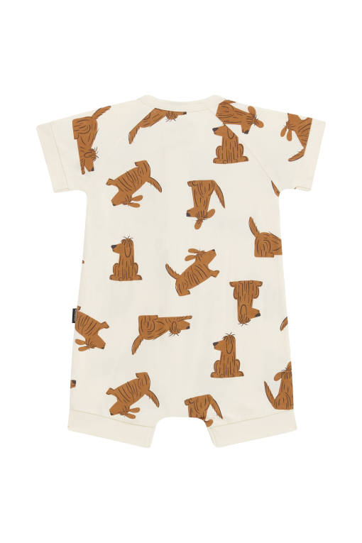 Run Free Ralph Vanilla Zip Romper - Image 2
