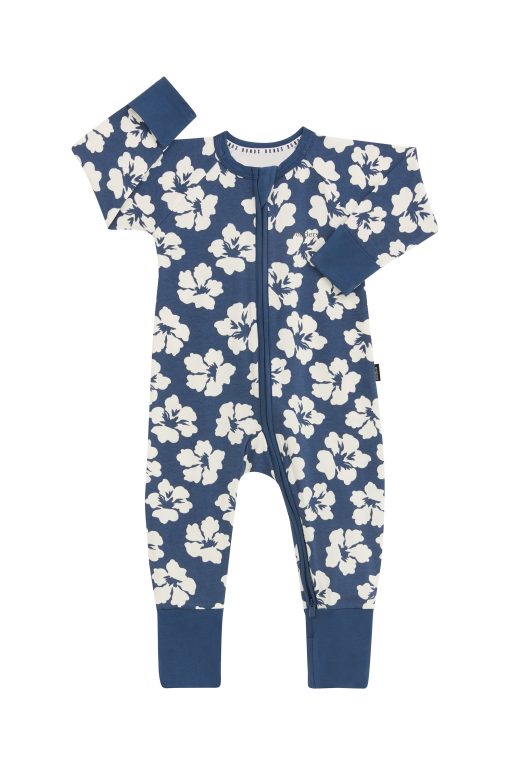 Hibiscus Navy Wondersuit