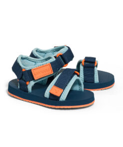 Navy Pop Beach Sandals