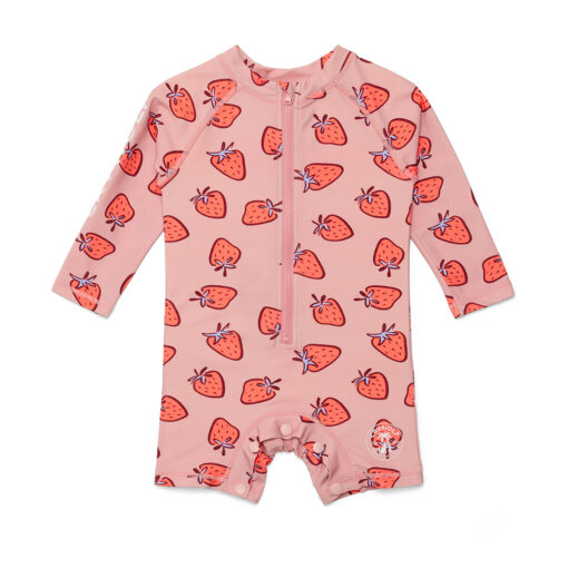 Strawberry Splash Rash Suit