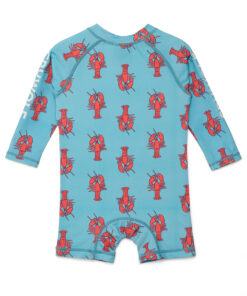 Alternative view of Little Lobsters Rash Suit