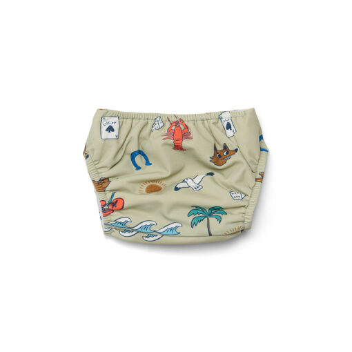 Lucky Days Sage Reusable Swim Nappy  - Image 2