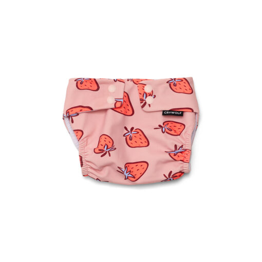 Strawberry Splash Reusable Swim Nappy