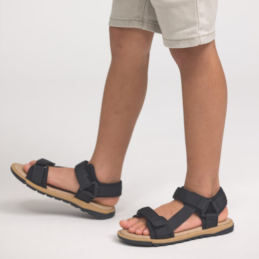 Black Otis Sandals - Image 2